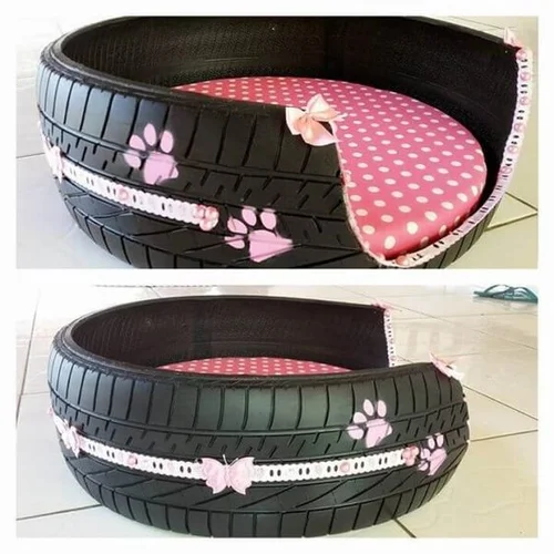 Tire hot sale cat bed